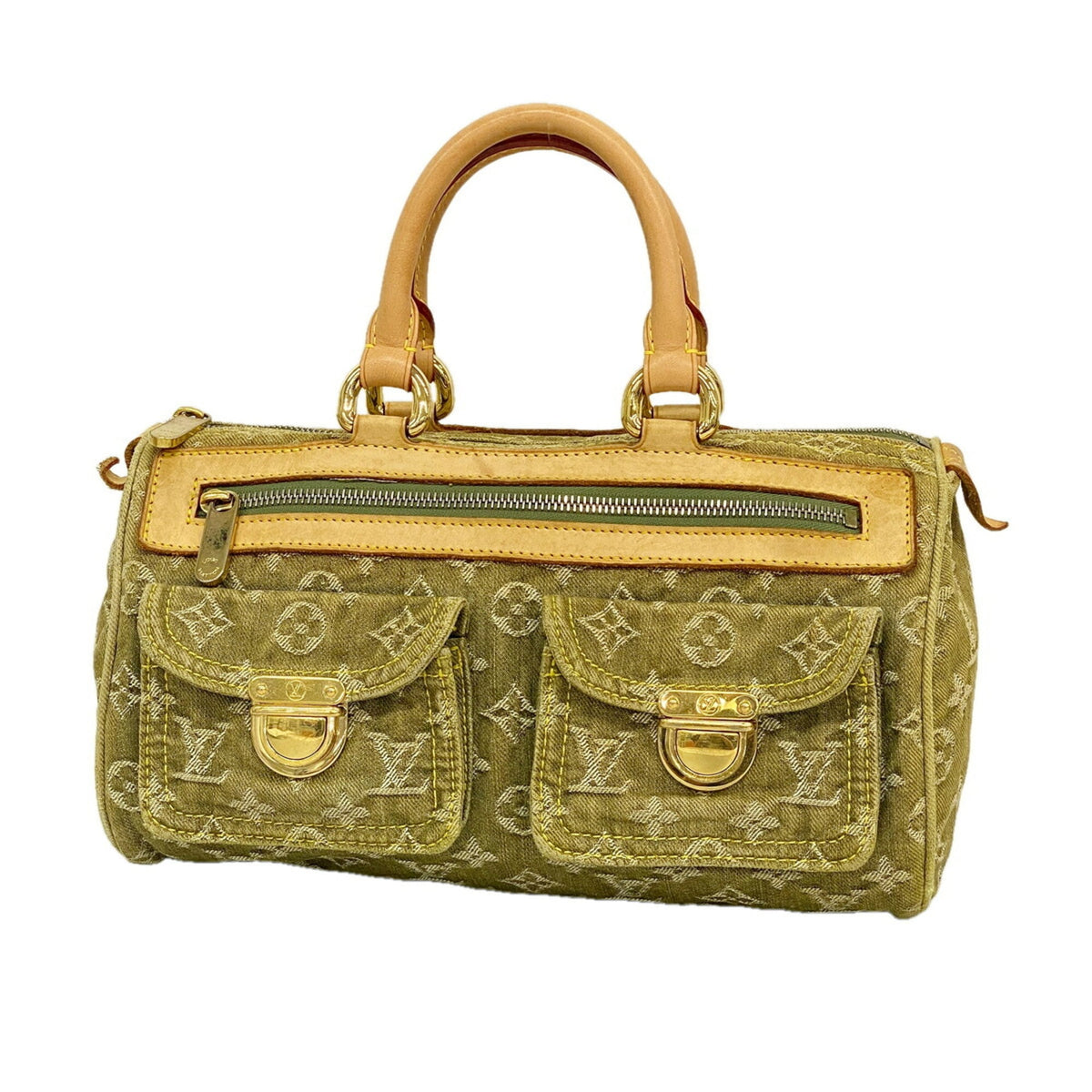 Louis Vuitton Green Handbag (Pre-Owned)