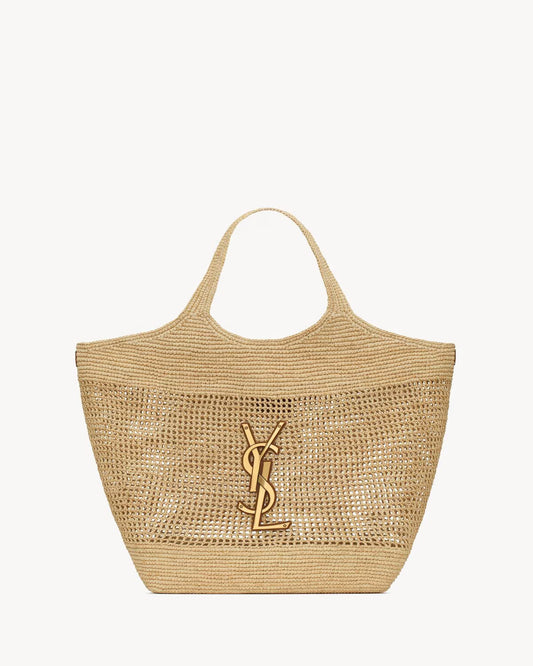 YSL - ICARE in Raffia