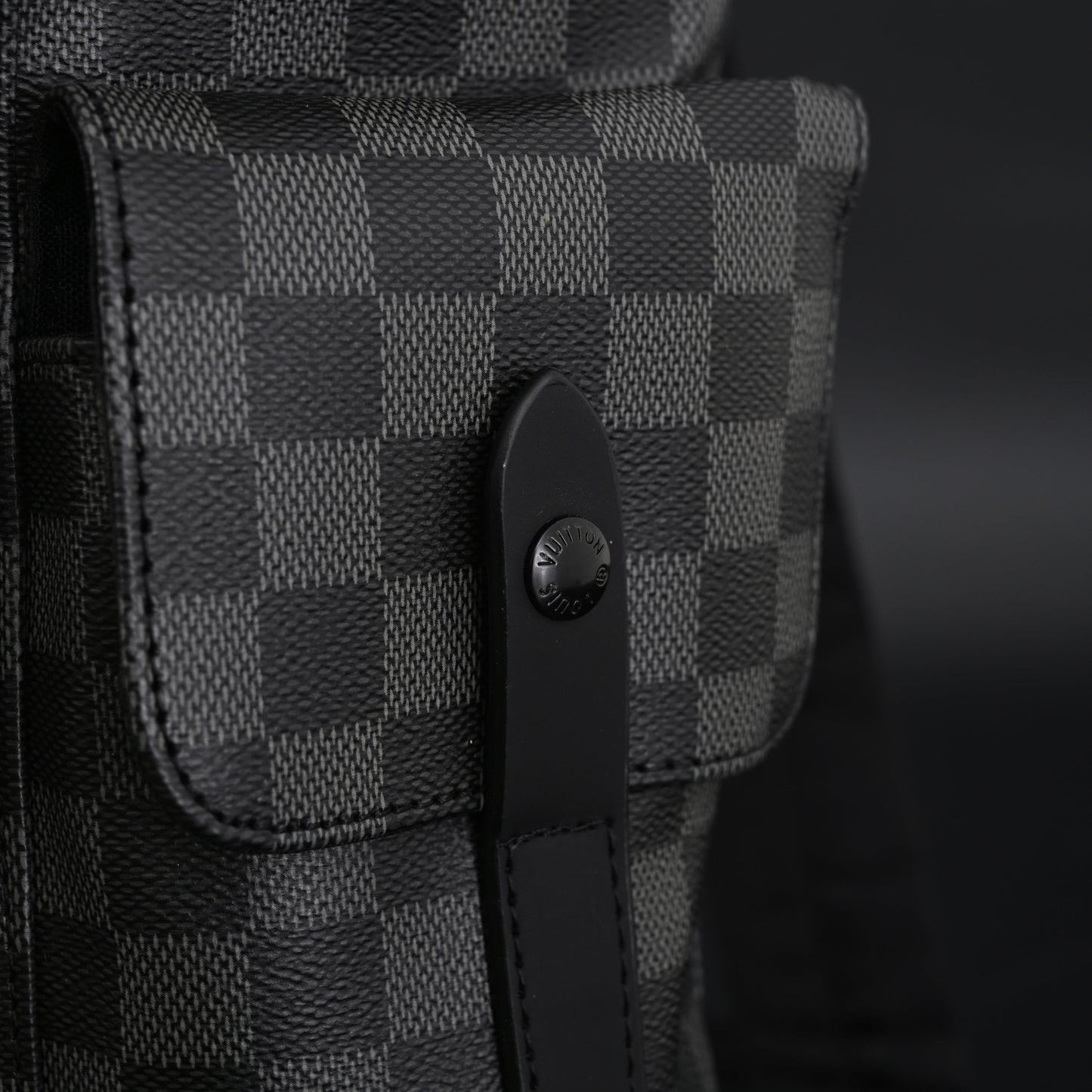 Louis Vuitton Michael Backpack in Damier Graphite Canvas